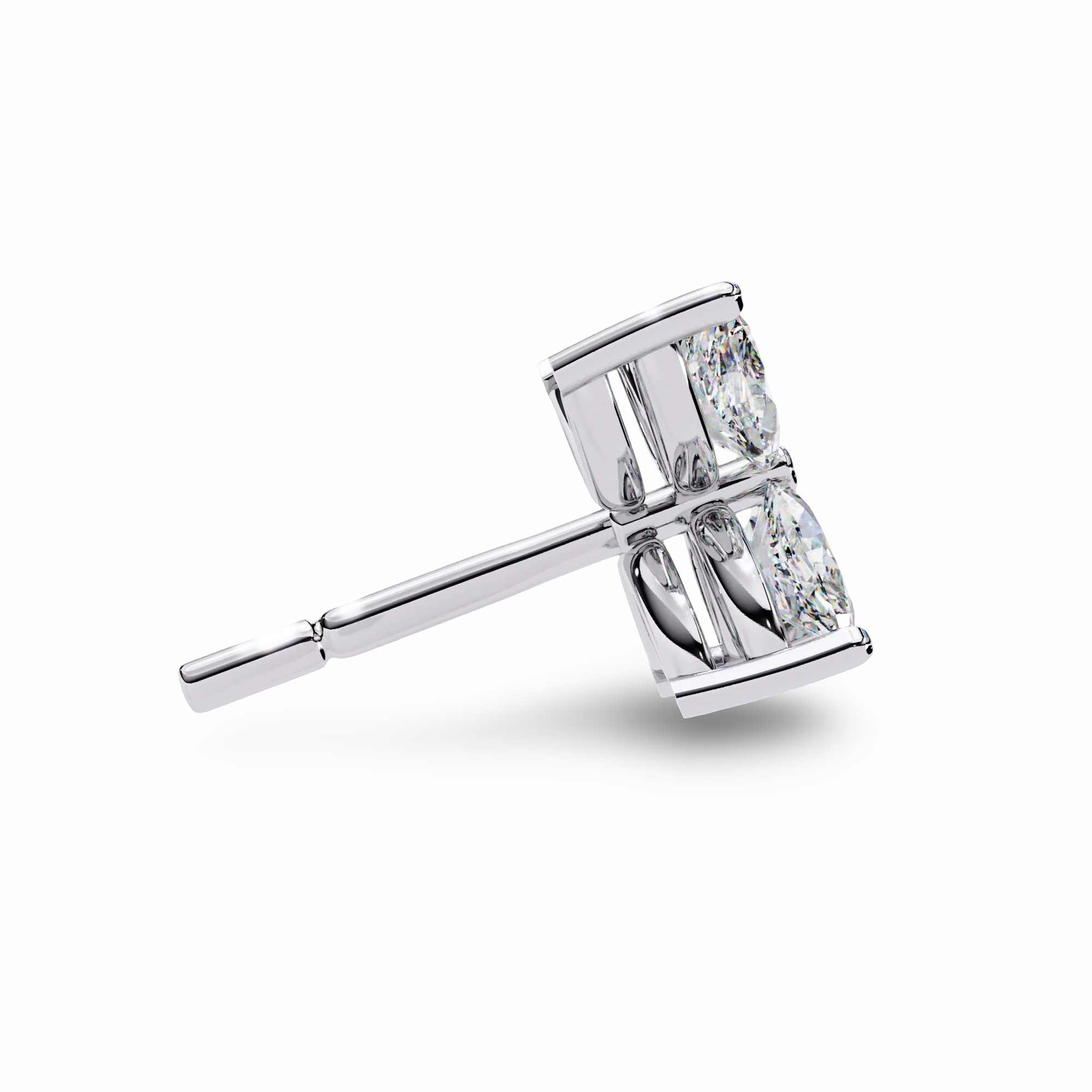 Marquise cut Diamond Studs